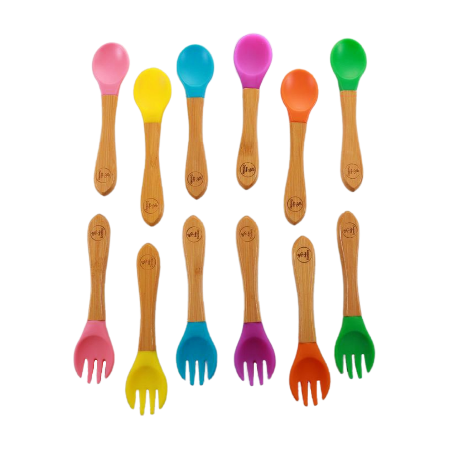 Baby Donkey Σετ Μπαμπού Παιδικό Πιάτο με βεντούζα Λαγουδάκι & Κουτάλι-Πιρούνι - Image 3