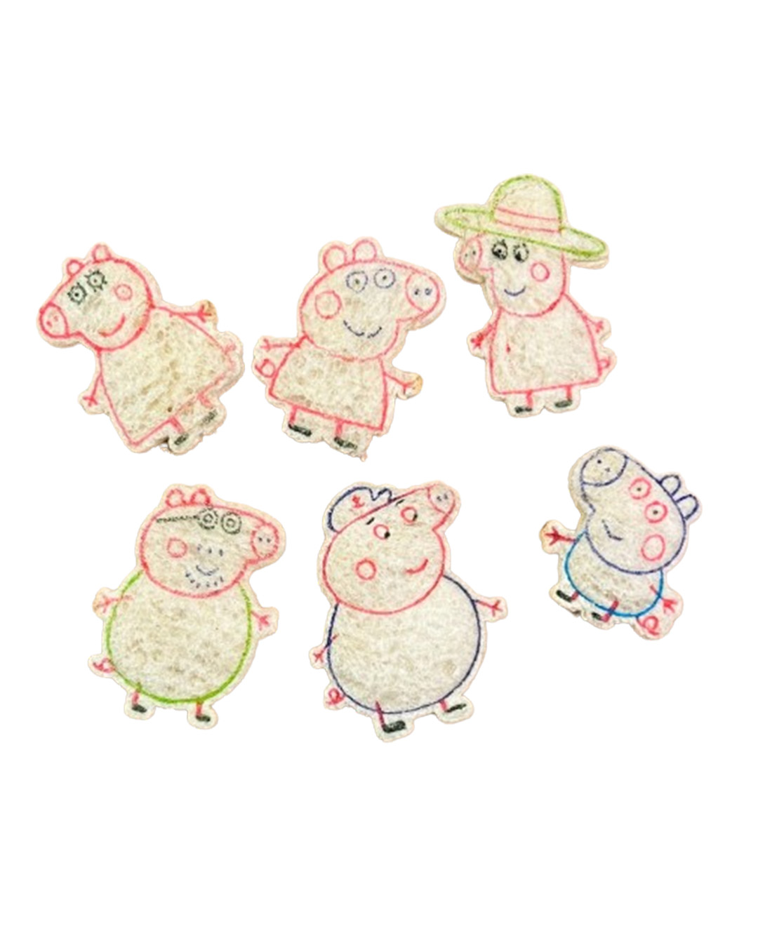 Cookie cutters Peppa & family