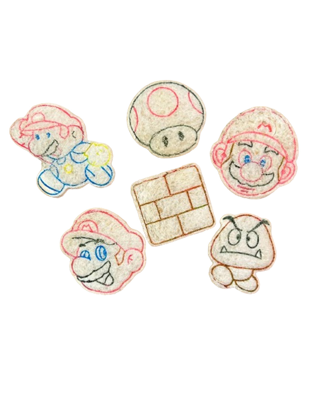 Cookie cutters Super Mario Bros