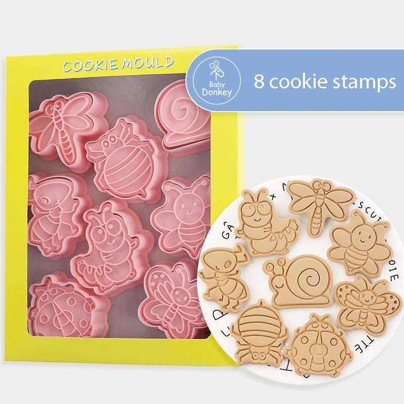 Cookie Cutters Έντομα 8 τμχ