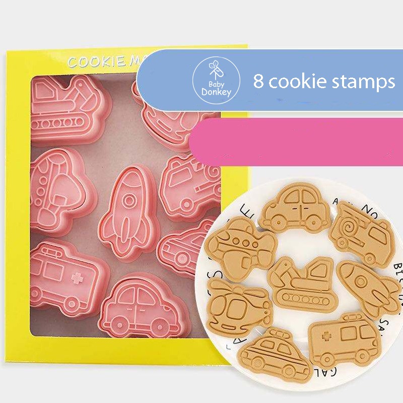 Cookie Cutters Οχήματα 8 τμχ