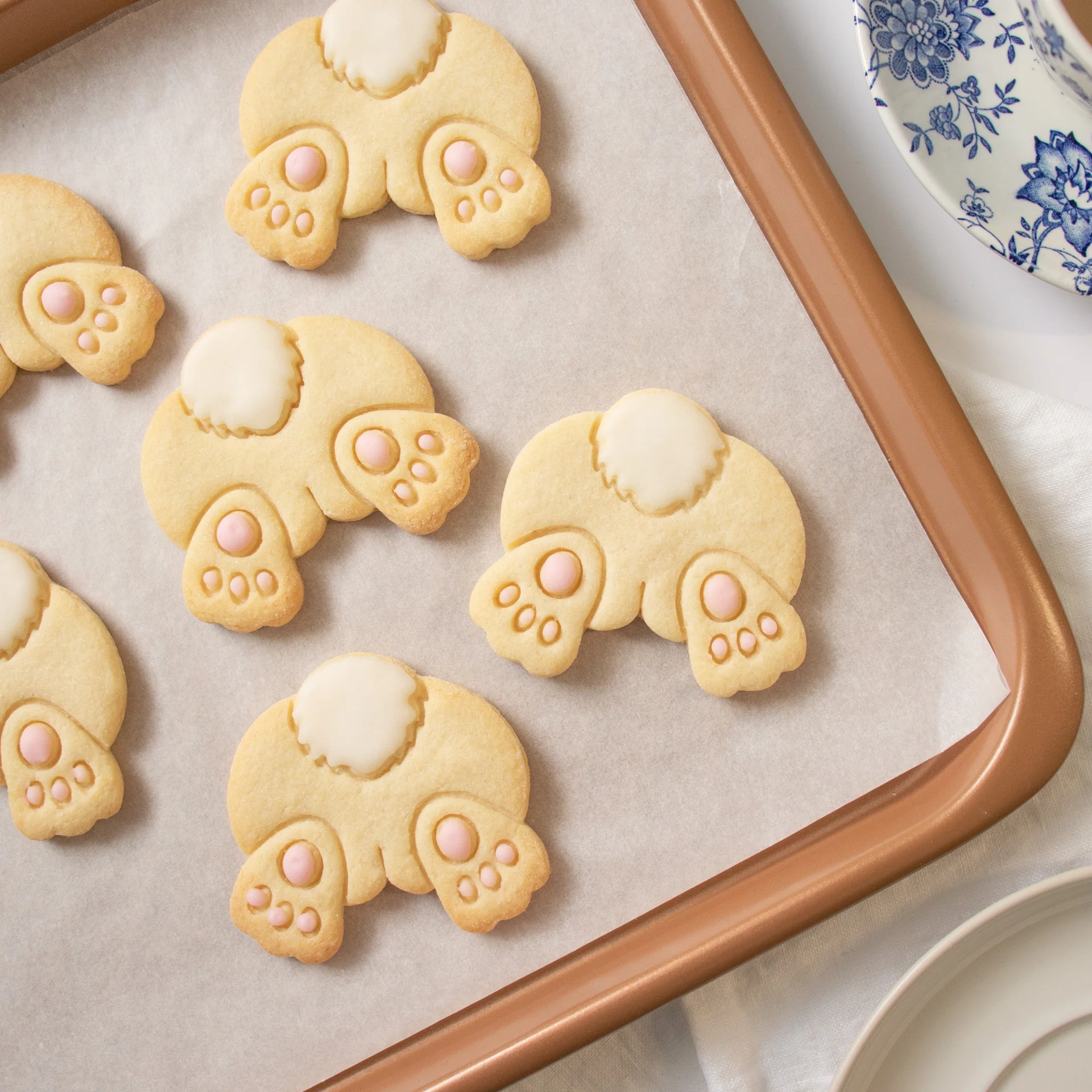 Cookie Cutter Πασχαλινός λαγός πατούσες 8 x 7,1 cm - Image 2