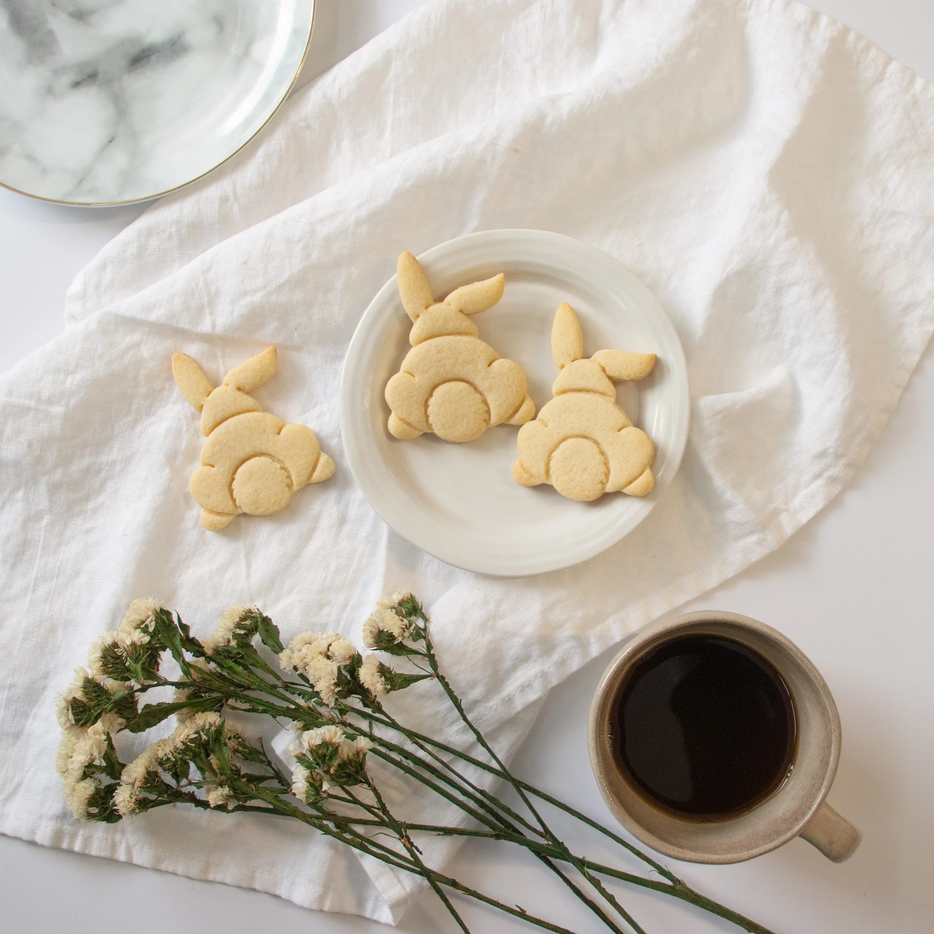 Cookie Cutter Πασχαλινός λαγός πίσω όψη 6,7 x 9 cm - Image 3