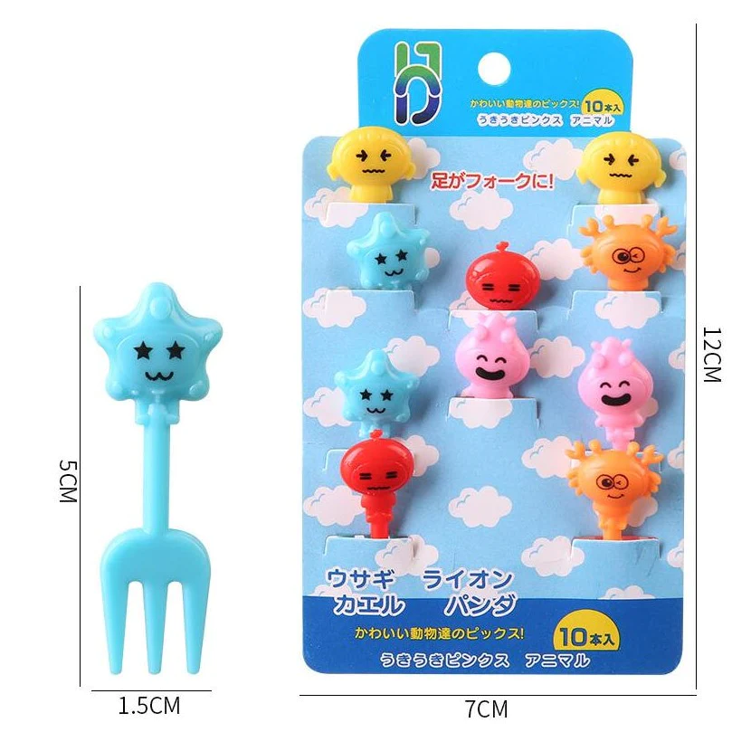 Food Picks Ζωάκια 10 τμχ Σχέδιο 2