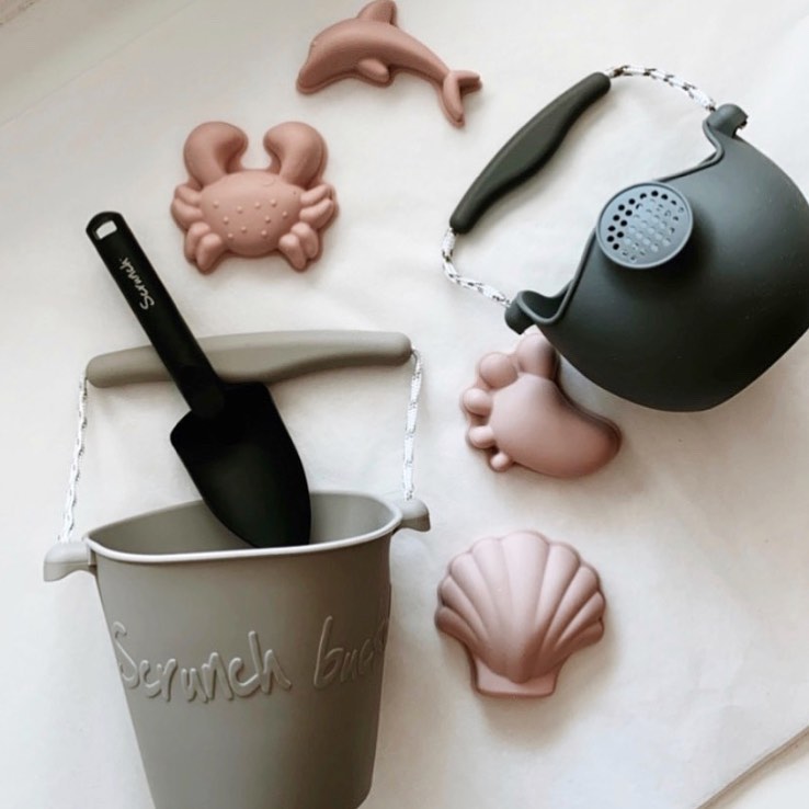 Scrunch Φτυαράκι Άμμου από ανακυκλώσιμα υλικά Duck Egg Blue - Image 4