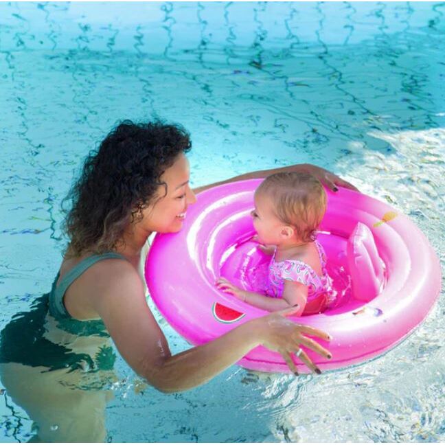 Swim Essentials: Σωσίβιο ⌀69εκ. για μωρά από 0-1 ετών - "Pink" - Image 3