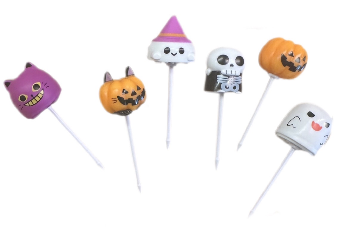 Food Picks Jack-o’-lantern