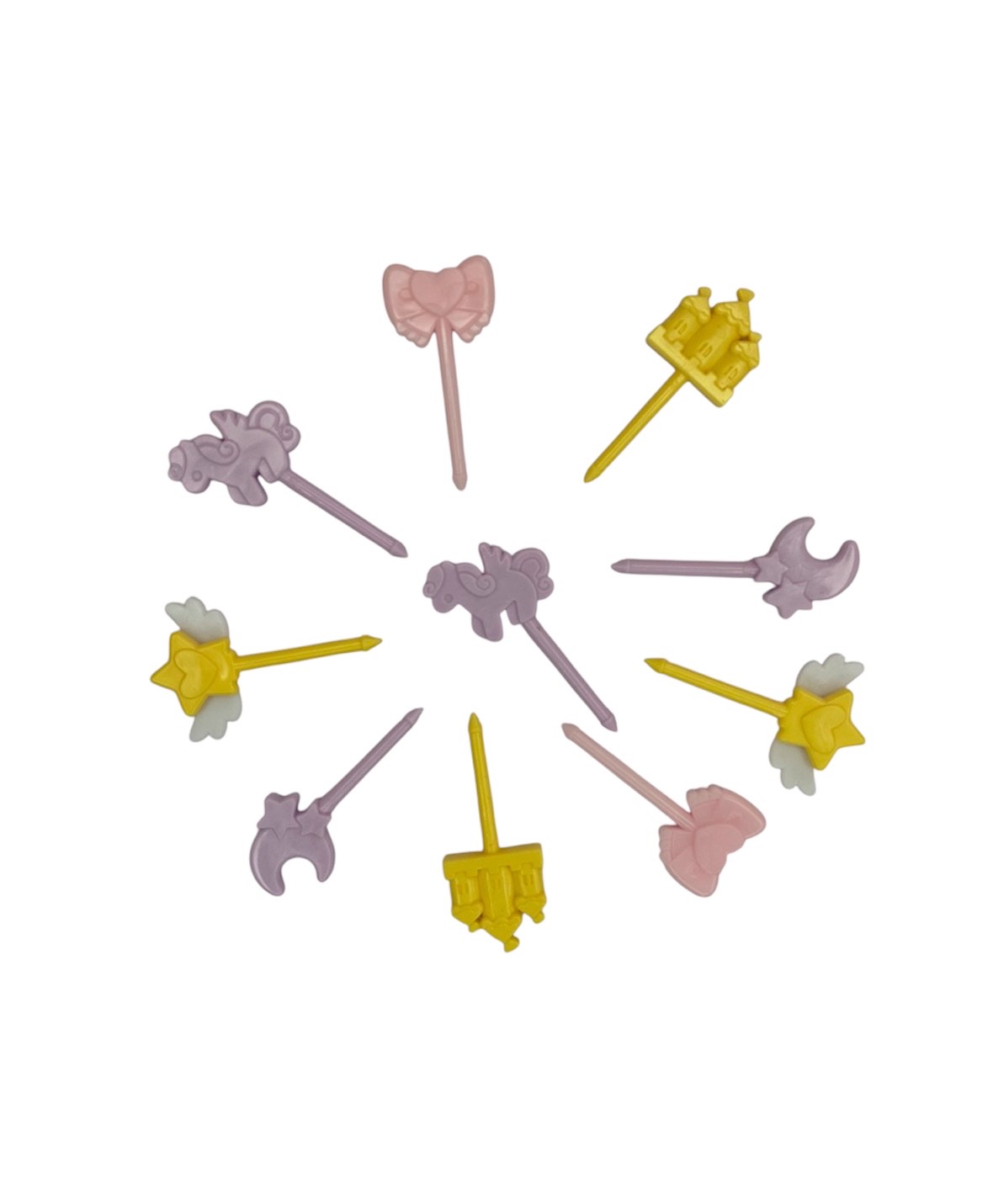 food picks-unicorn and castle