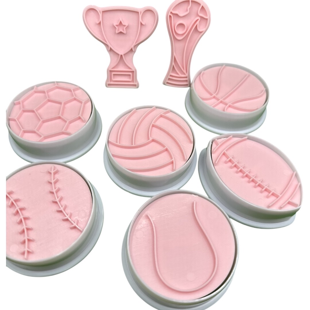 Cookie cutters "sports" (8 τμχ)