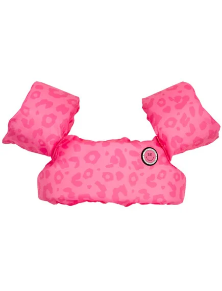 Swim Essentials: Μπρατσάκια με έξτρα θωρακική ενίσχυση για παιδιά με βάρος 15-30 κιλά - "Pink Leopard" - Image 6