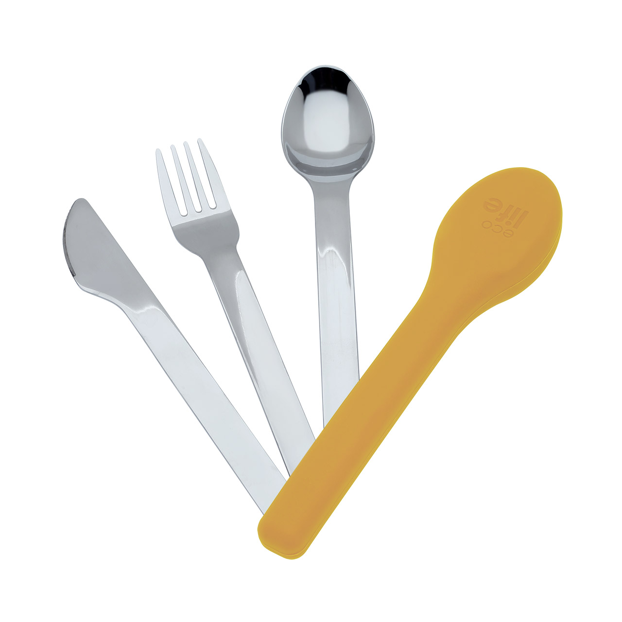 Dusty Yellow Cutlery Set