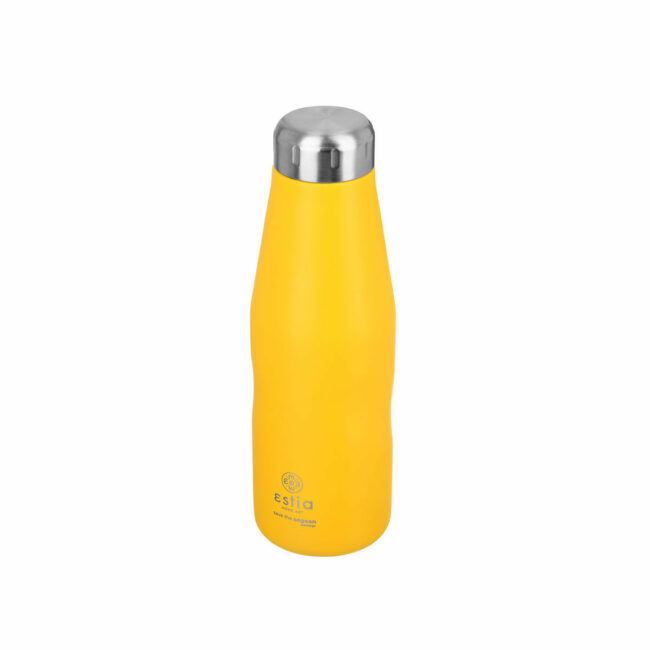Alternative view of ESTIA ΘΕΡΜΟΣ TRAVEL FLASK SAVE THE AEGEAN 500ml PINEAPPLE YELLOW
