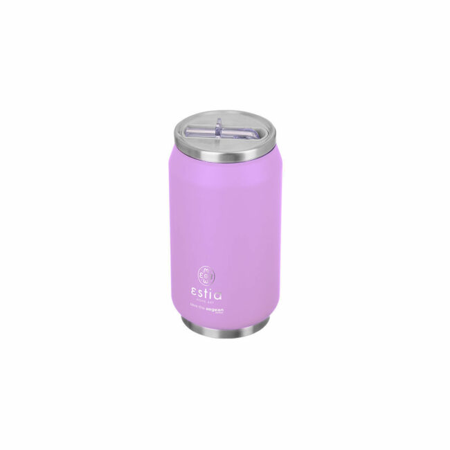 Alternative view of ESTIA ΘΕΡΜΟΣ TRAVEL CUP SAVE THE AEGEAN 300ml LAVENDER PURPLE