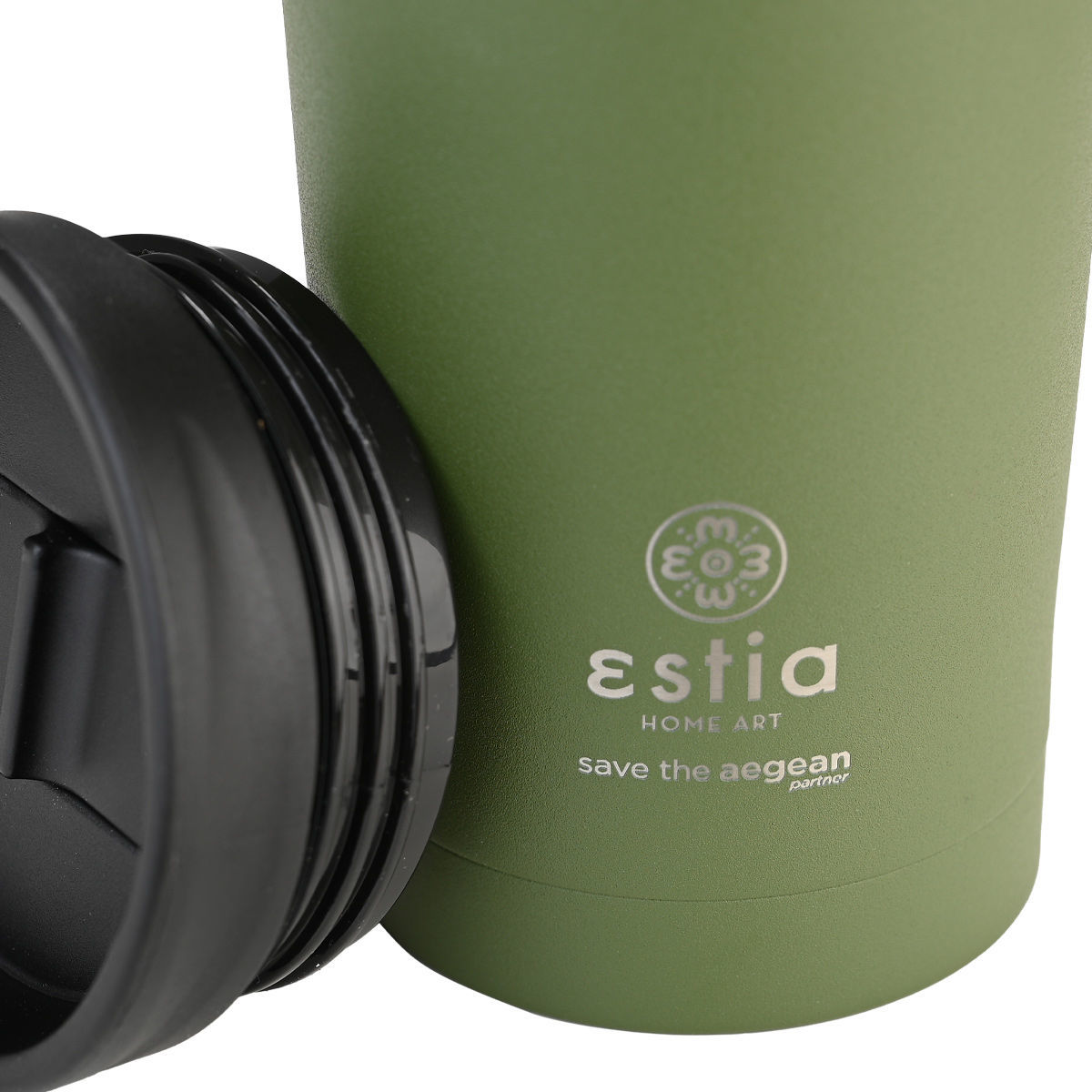 ESTIA ΘΕΡΜΟΣ TRAVEL MUG SAVE THE AEGEAN 500ml FOREST SPIRIT - Image 3