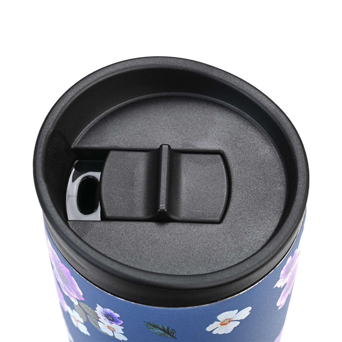 ESTIA ΘΕΡΜΟΣ TRAVEL MUG SAVE THE AEGEAN 350ml GARDEN BLUE - Image 4
