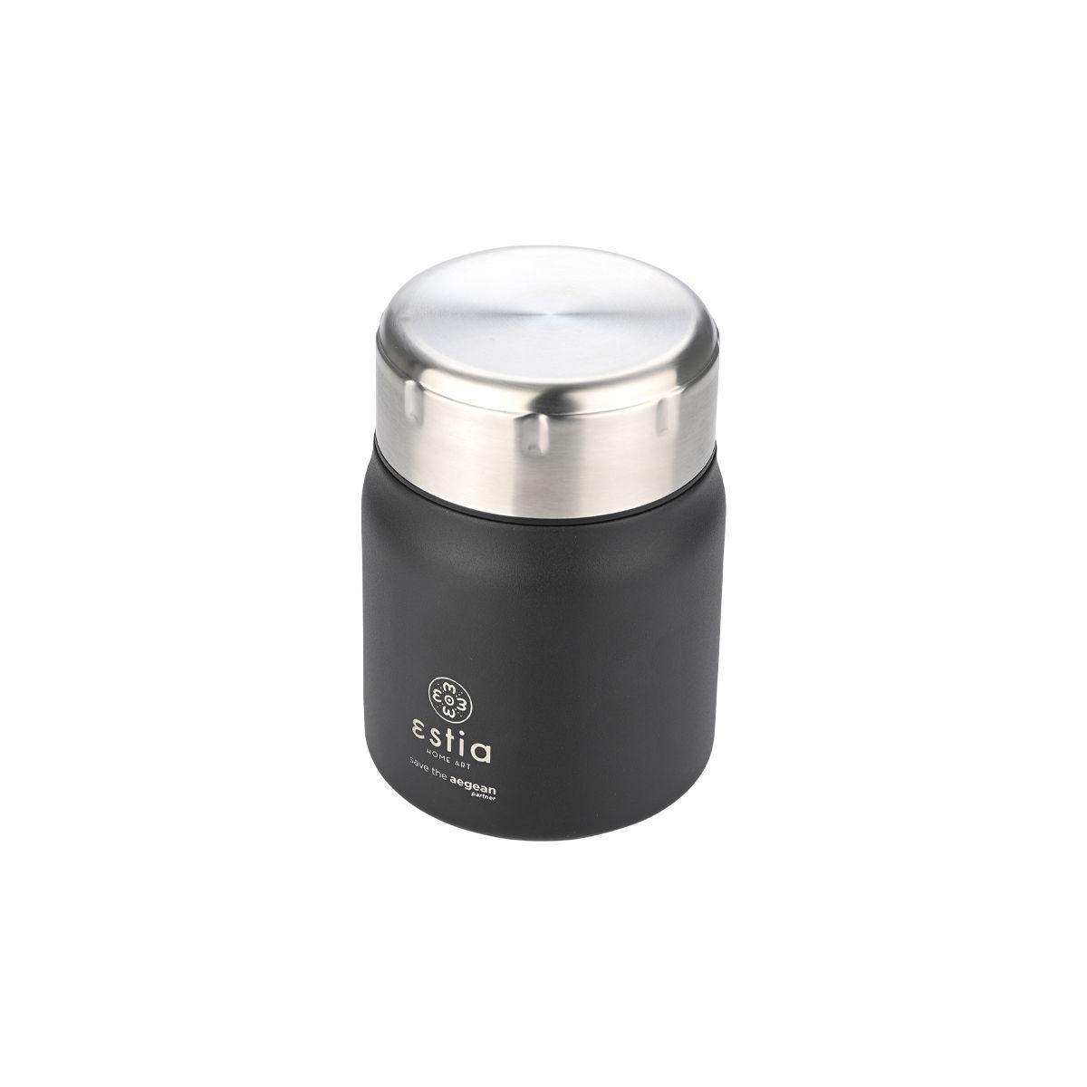 ESTIA ΘΕΡΜΟΣ LUNCH POT SAVE THE AEGEAN 0.5lt MIDNIGHT BLACK - Image 3
