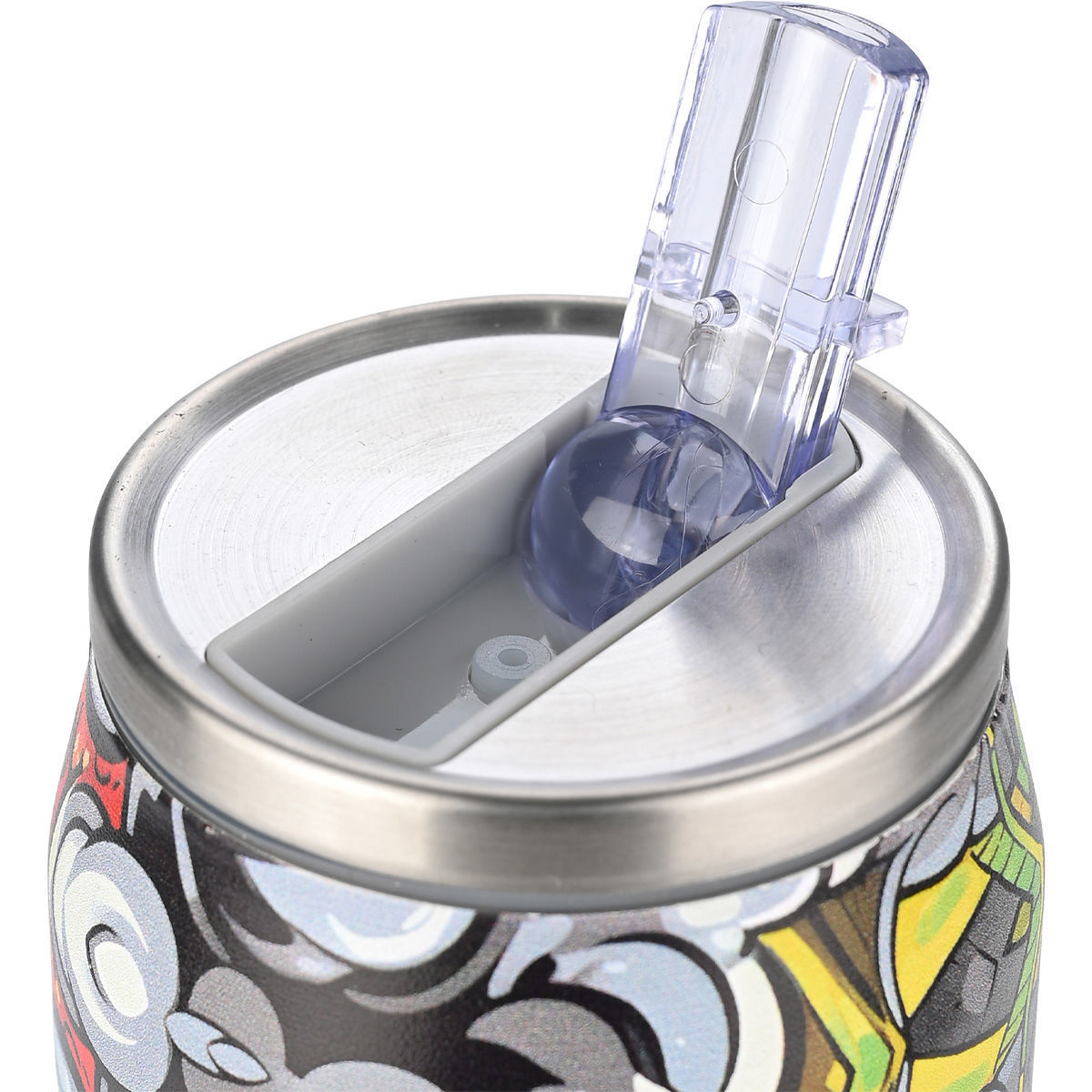ESTIA ΘΕΡΜΟΣ TRAVEL CUP SAVE THE AEGEAN 500ml GRAFFITI RHYTHM - Image 4