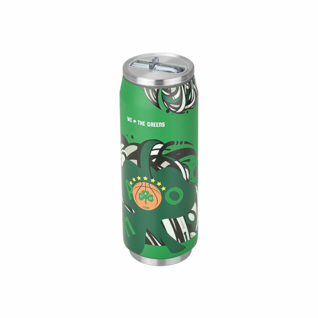 Alternative view of ESTIA ΘΕΡΜΟΣ TRAVEL CUP PANATHINAIKOS BC EDITION WE THE GREENS 500ml