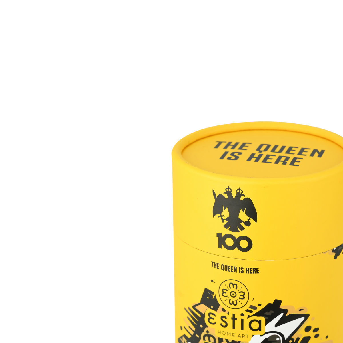 ESTIA ΘΕΡΜΟΣ COFFEE MUG AEK BC EDITION THE QUEEN IS HERE 350ml - Image 4