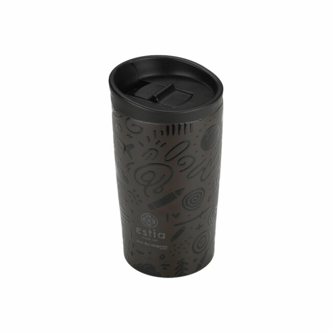 Alternative view of ESTIA ΘΕΡΜΟΣ TRAVEL MUG SAVE THE AEGEAN 350ml NOIR ECHO