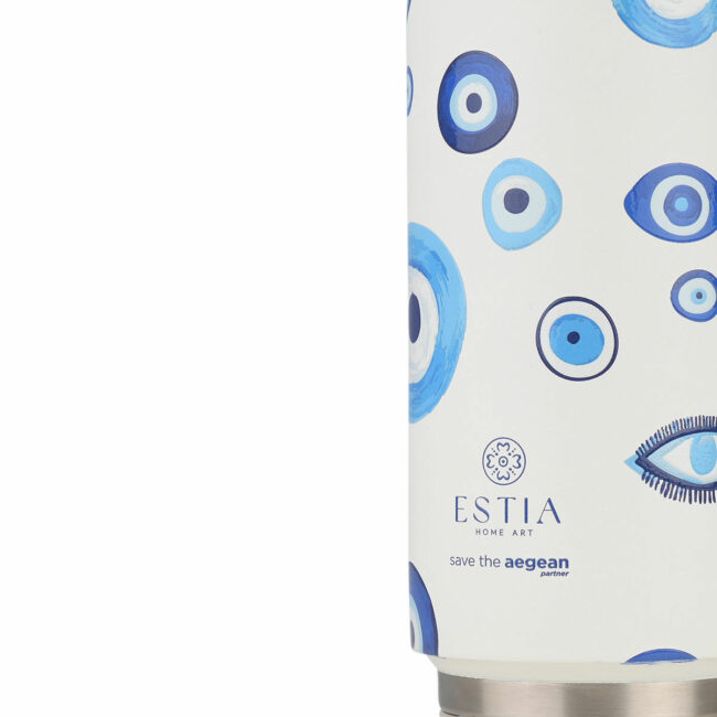 Alternative view of ESTIA ΘΕΡΜΟΣ TRAVEL CUP SAVE THE AEGEAN 500ml SPIRIT OF LUCK