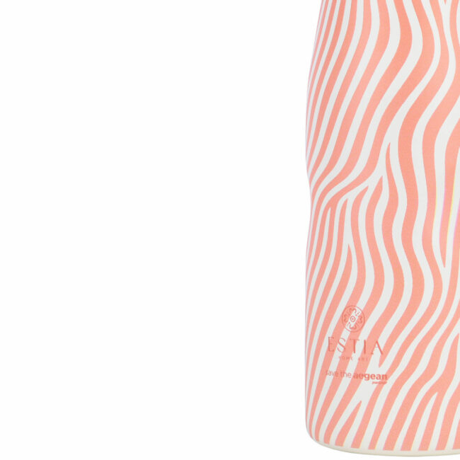 Alternative view of ESTIA ΘΕΡΜΟΣ TRAVEL FLASK SAVE THE AEGEAN 500ml SOFT RIPPLE