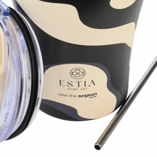 Alternative view of ESTIA ΘΕΡΜΟΣ COFFEE MUG SAVE THE AEGEAN 350ml BOLD DRIFT