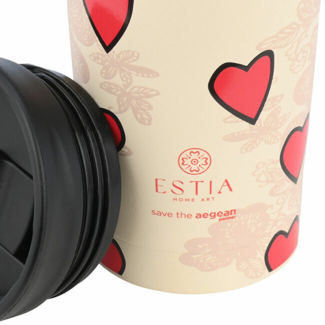 Alternative view of ESTIA ΘΕΡΜΟΣ TRAVEL MUG SAVE THE AEGEAN 350ml TENDER LACE