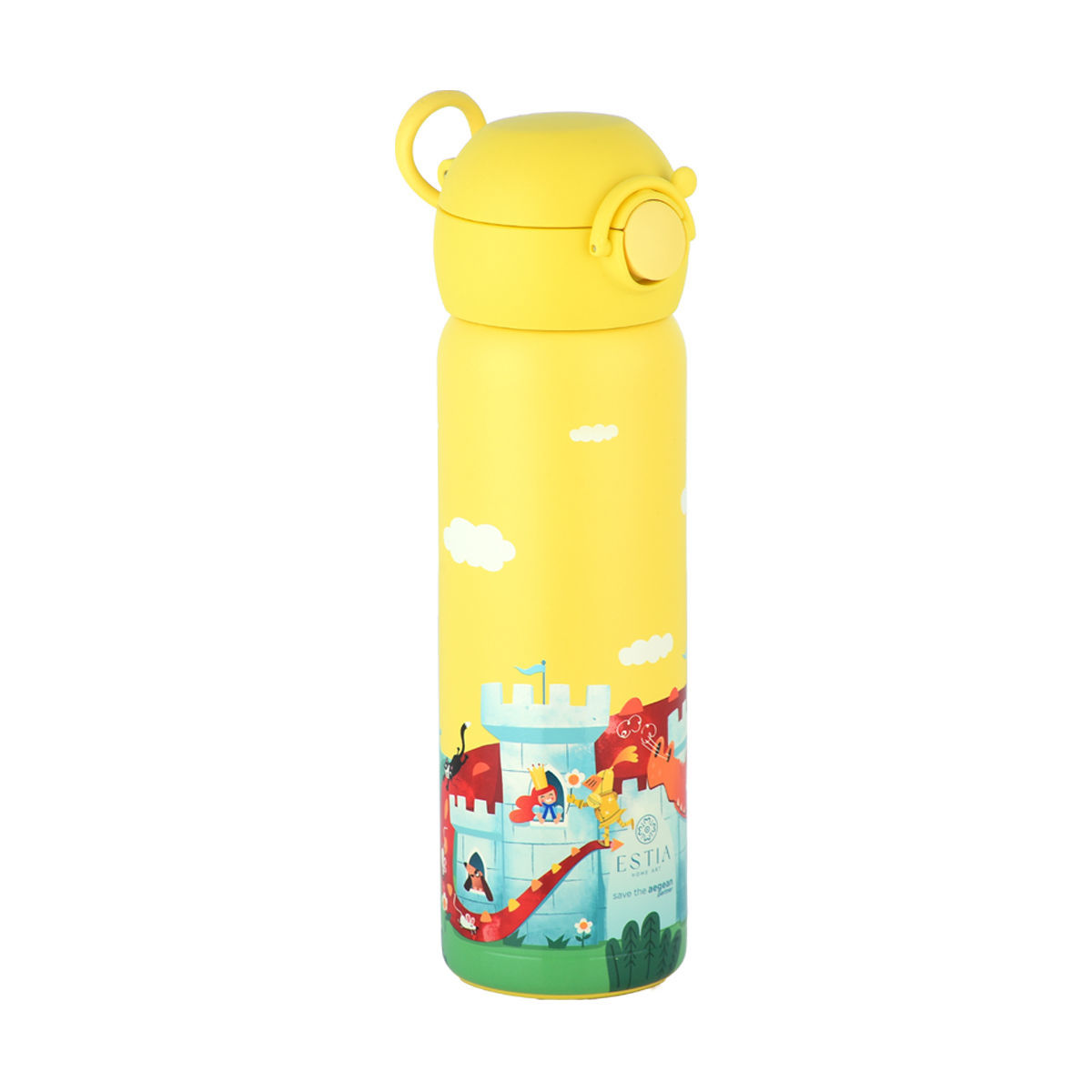 ESTIA ΘΕΡΜΟΣ ΠΑΙΔΙΚΟ WONDER BOTTLE SAVE THE AEGEAN 500ml FORTRESS DRAGON - Image 2
