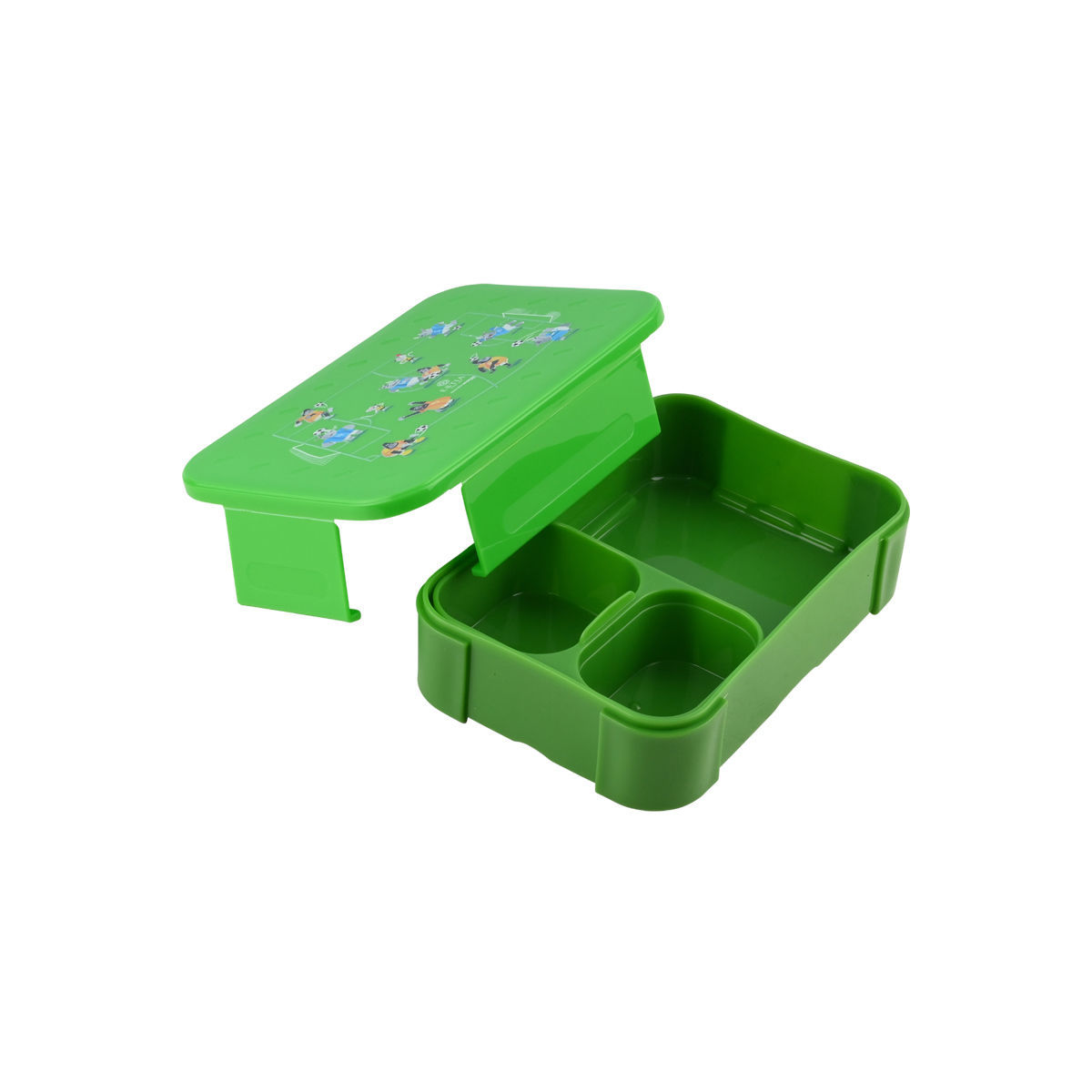 ESTIA ΠΑΙΔΙΚΟ ΦΑΓΗΤΟΔΟΧΕΙΟ SAVE THE AEGEAN 900ml ΜΕ 2 ΑΠΟΣΠΩΜ. ΘΗΚΕΣ JUNGLE KICK - Image 3