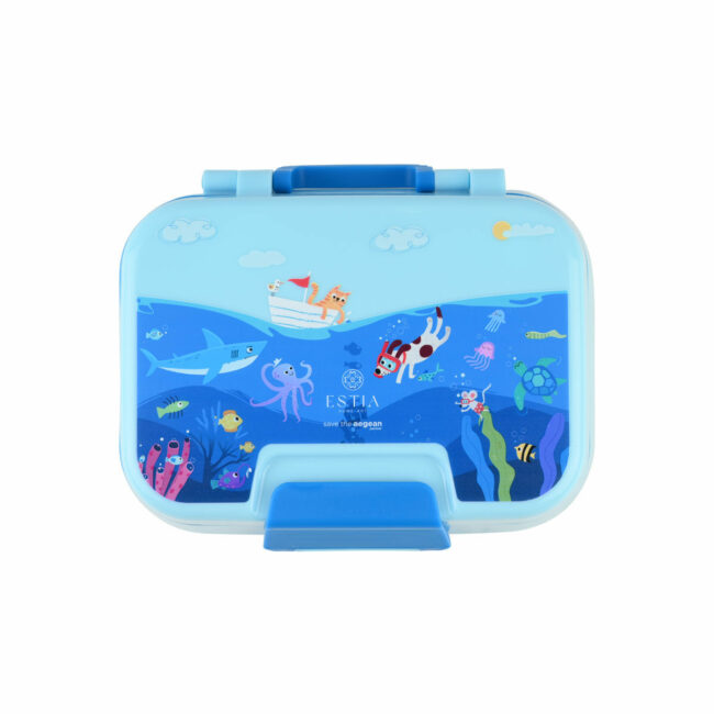 Alternative view of ESTIA ΠΑΙΔΙΚΟ ΦΑΓΗΤΟΔΟΧΕΙΟ SAVE THE AEGEAN 1030ml 2 ΕΠΙΠΕΔΩΝ OCEAN PLAY