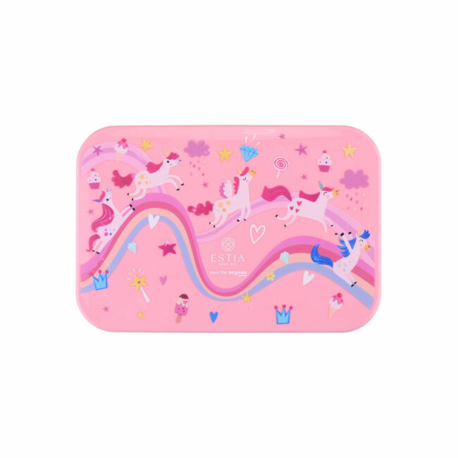 Alternative view of ESTIA ΠΑΙΔΙΚΟ ΦΑΓΗΤΟΔΟΧΕΙΟ SAVE THE AEGEAN 900ml ΜΕ 2 ΑΠΟΣΠΩΜ. ΘΗΚΕΣ RAINBOW DREAMS