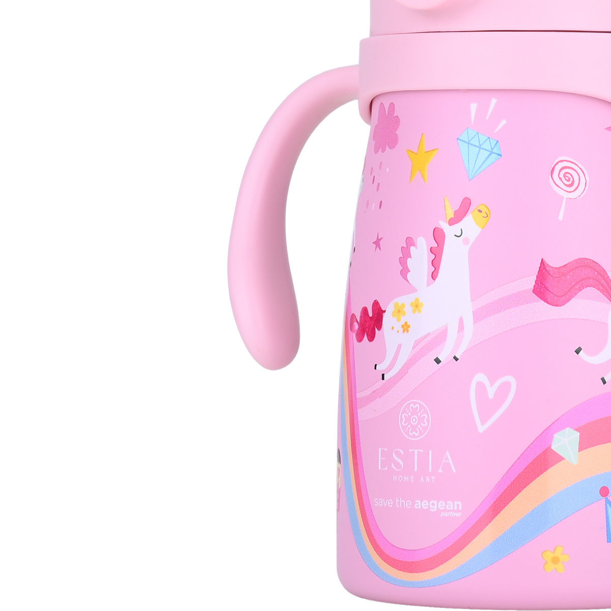 ESTIA ΘΕΡΜΟΣ ΠΑΙΔΙΚΟ BUBBLE BOTTLE SAVE THE AEGEAN 300ml RAINBOW DREAMS - Image 3