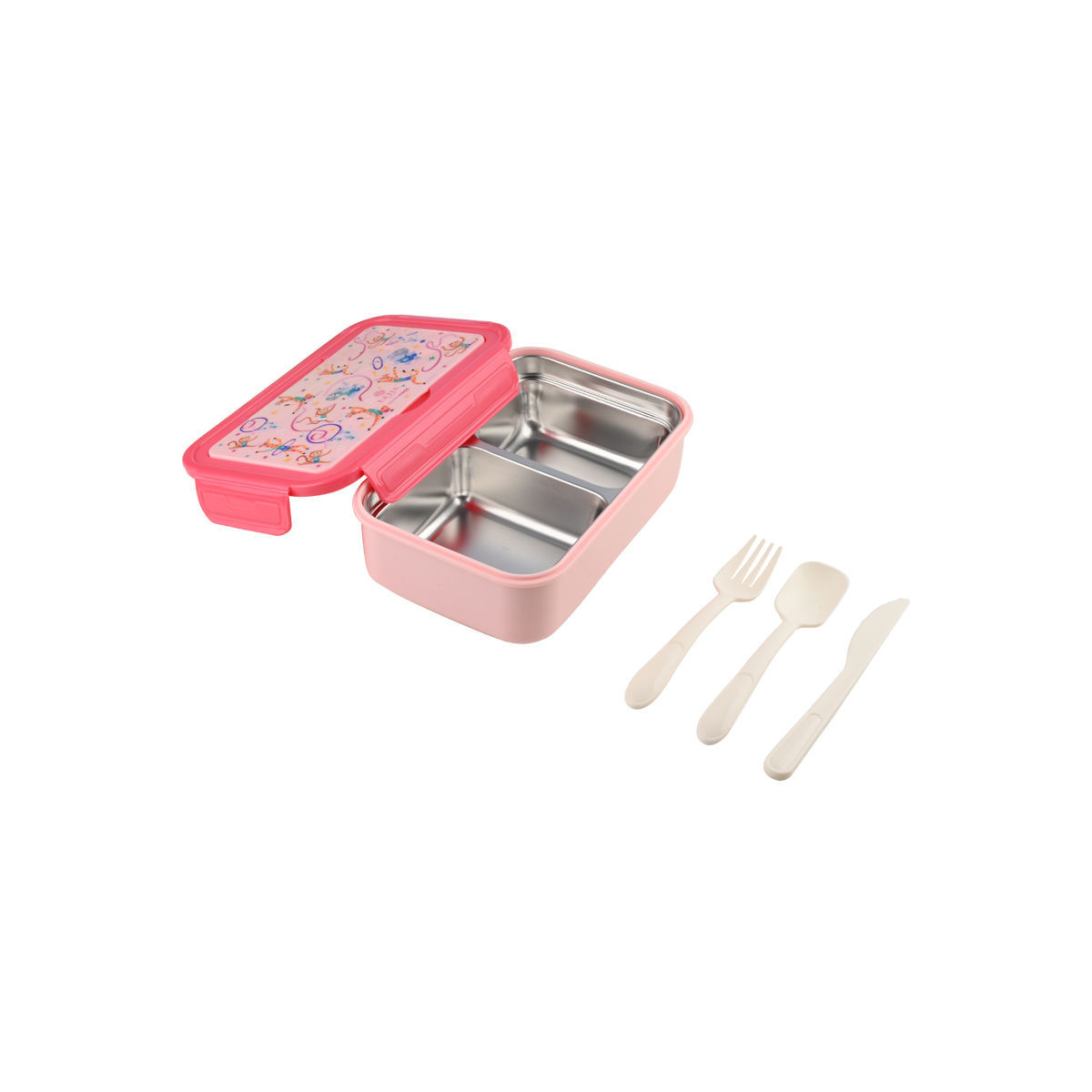 ESTIA ΠΑΙΔΙΚΟ ΦΑΓΗΤΟΔΟΧΕΙΟ SAVE THE AEGEAN 900ml ΜΕ 2 ΑΝΟΞ. ΘΗΚΕΣ WILD STUNTS - Image 3