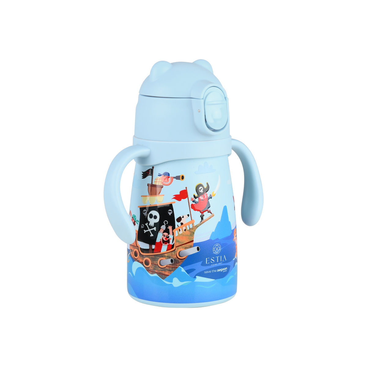 ESTIA ΘΕΡΜΟΣ ΠΑΙΔΙΚΟ BUBBLE BOTTLE SAVE THE AEGEAN 300ml TREASURE QUEST - Image 2