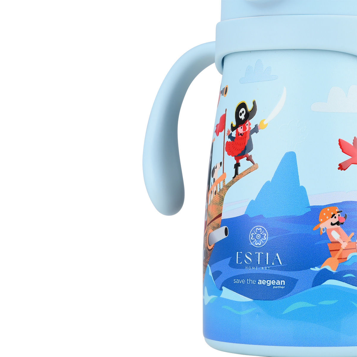 ESTIA ΘΕΡΜΟΣ ΠΑΙΔΙΚΟ BUBBLE BOTTLE SAVE THE AEGEAN 300ml TREASURE QUEST - Image 3