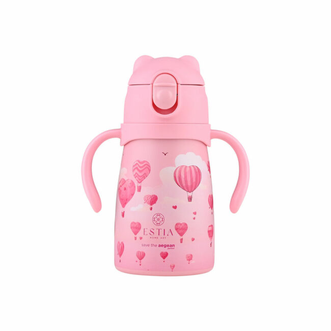 ESTIA ΘΕΡΜΟΣ ΠΑΙΔΙΚΟ BUBBLE BOTTLE SAVE THE AEGEAN 300ml LOVE ASCEND