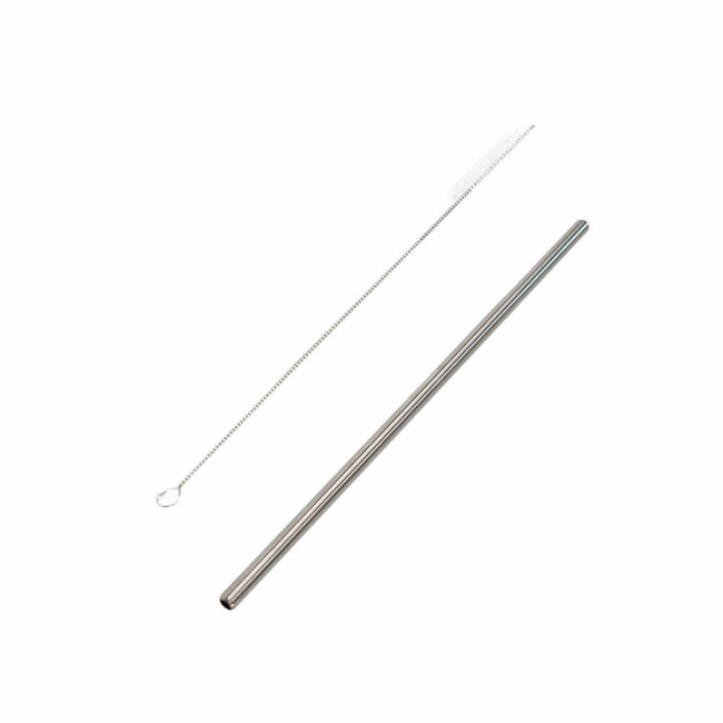 ESTIA ΑΝΤΑΛΛΑΚΤΙΚΟ ΚΑΛΑΜΑΚΙ & ΒΟΥΡΤΣΑΚΙ STRAW TUMBLER XL ΑΝΟΞΕΙΔΩΤΟ 900ml