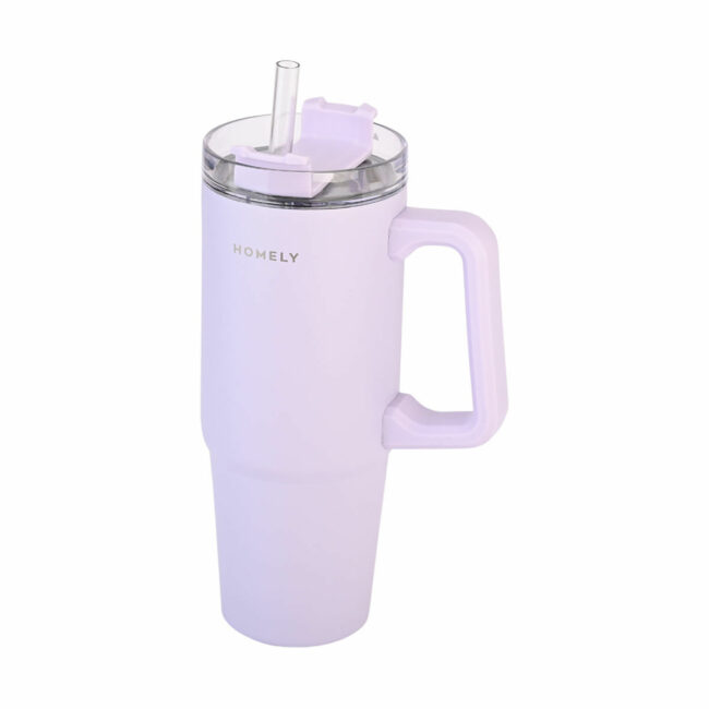 Alternative view of ΘΕΡΜΟΣ STRAW TUMBLER 900ml LAVENDER FOG