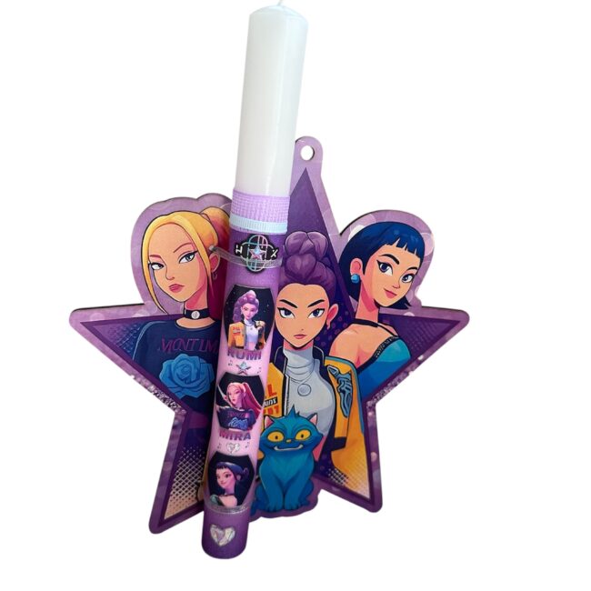 K pop Λαμπαδα με καδράκι