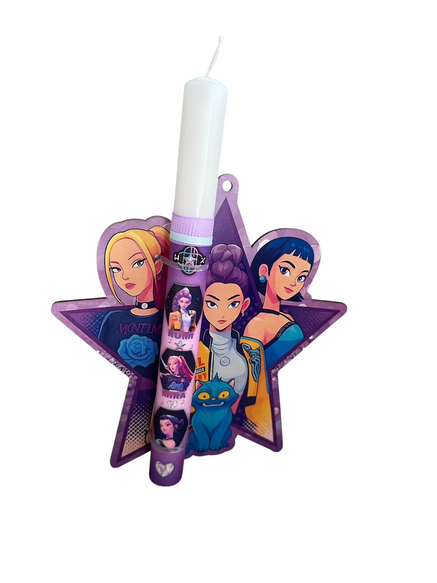 K pop Λαμπαδα με καδράκι