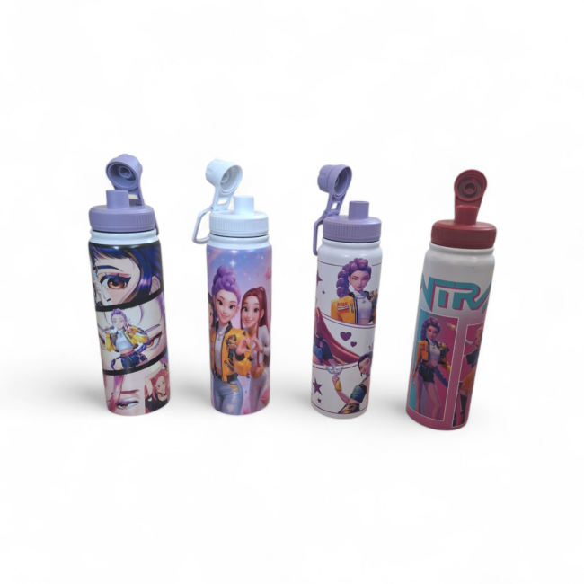Παγούρι K-POP με στρόγγυλο στόμιο 900ml