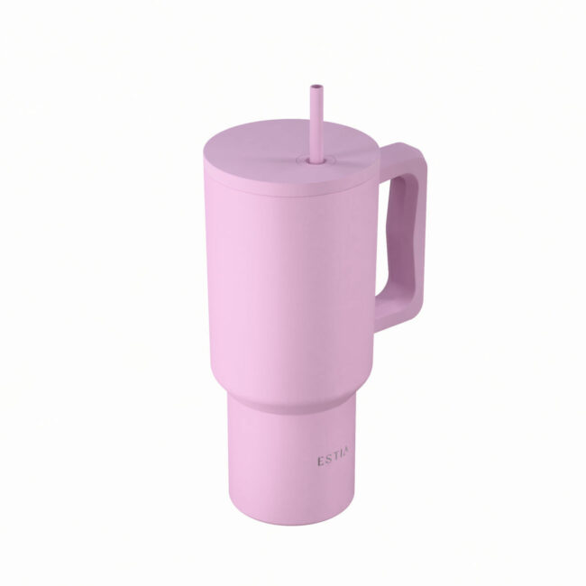 Alternative view of ESTIA ΘΕΡΜΟΣ STRAW TUMBLER XL SAVE THE AEGEAN 900ml LAVENDER