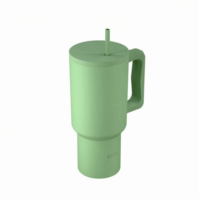 Alternative view of ESTIA ΘΕΡΜΟΣ STRAW TUMBLER XL SAVE THE AEGEAN 900ml PINE